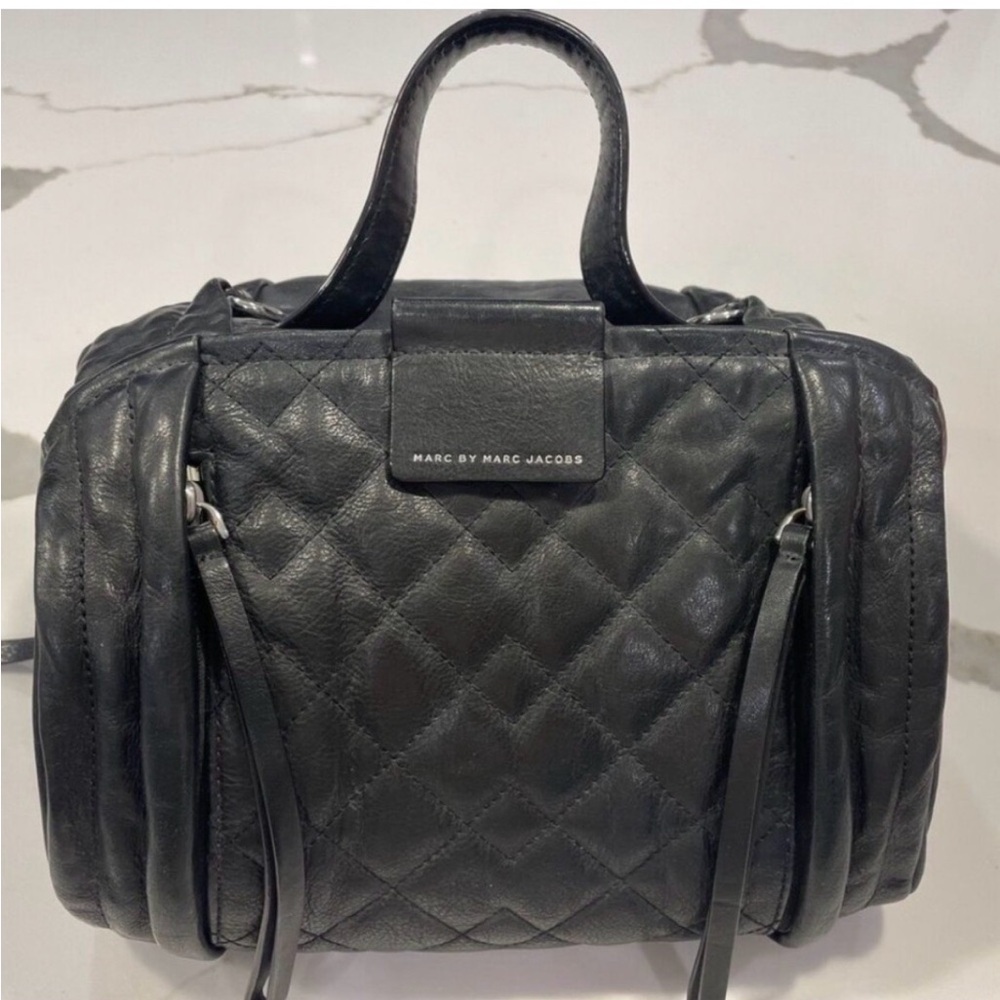 Marc by Marc Jacobs Quilted Leather Satchel crossbody